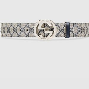 GG Supreme belt with G buckle